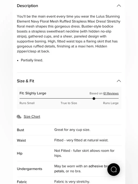 NWT Lulus Stunning Element Navy Floral Mesh Ruffled Strapless Maxi Dress - Picture 5 of 7